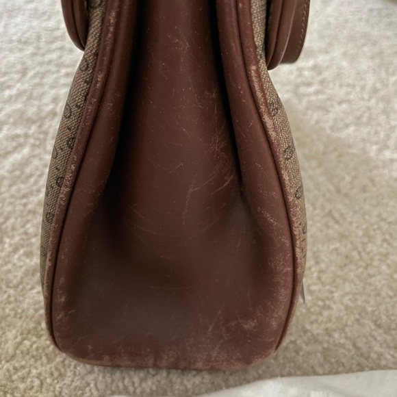 Vintage Gucci Monogram GG Satchel - Picture 2 of 10